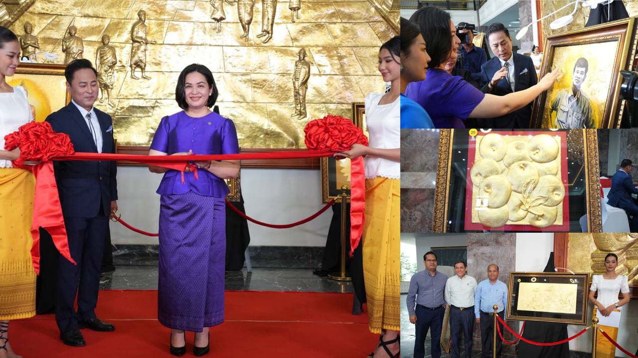 លោកជំទាវ សេង សុមេត្តា ៖ ពិព័រណ៍ផ្ទាំងគំនូរមាស ឆ្លុះបញ្ចាំងពីការអភិរក្ស លើកកម្ពស់ភាពចម្រុះនៃសិល្បៈវប្បធម៌ និងបែបទំនើប