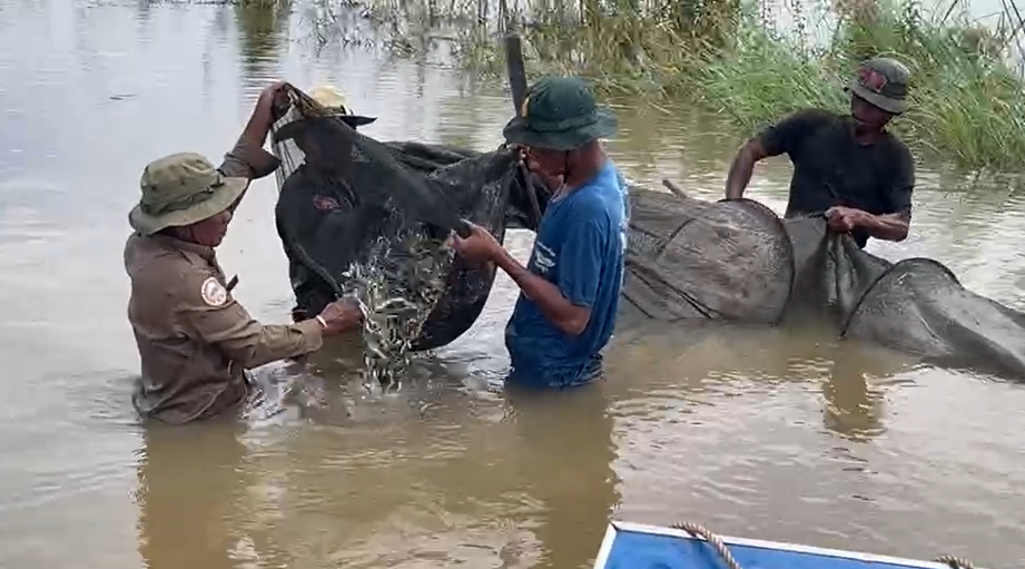 ប្រើប្រាស់ឧបករណ៍នេសាទ ស្បៃមុង និងអួនក្រឡាញឹក គឺល្មើសនឹងច្បាប់