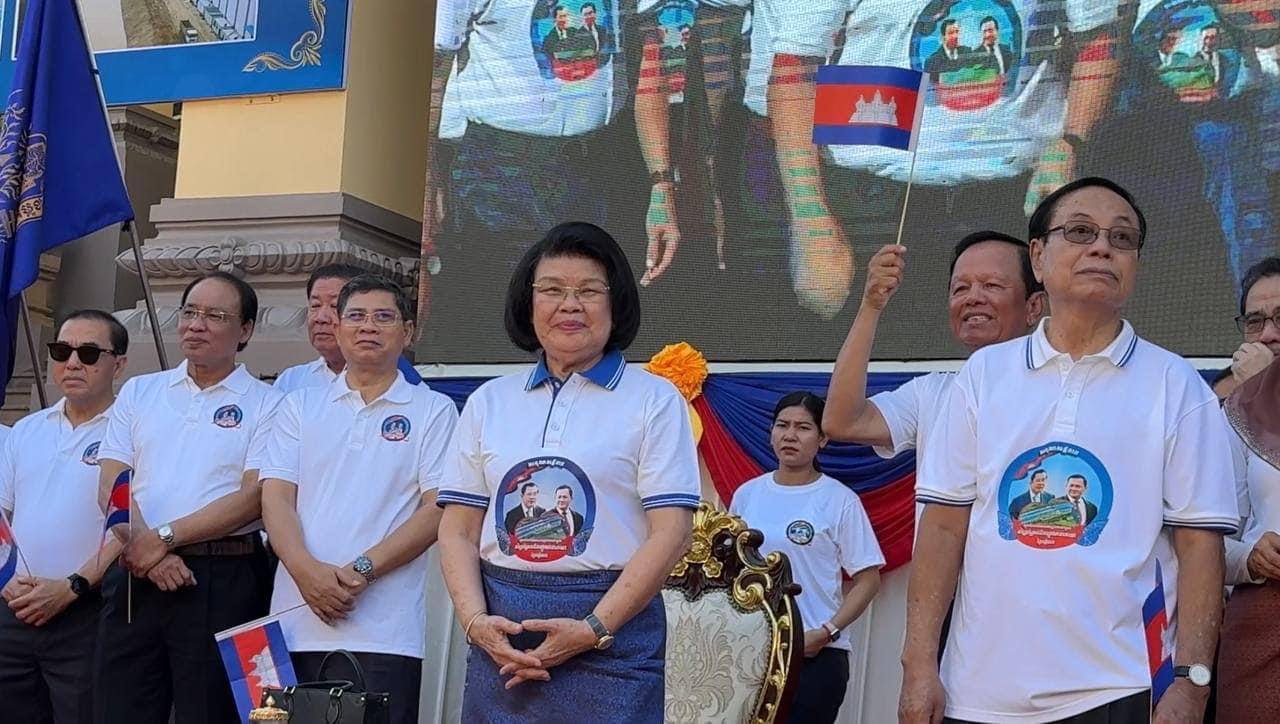 សម្តេចមហារដ្ឋសភាធិការធិបតី ឃួន សុដារី អបអរសាទរ និងគាំទ្រយ៉ាងពេញទំហឹង ចំពោះគម្រោងព្រែកជីកហ្វូណនតេជោ