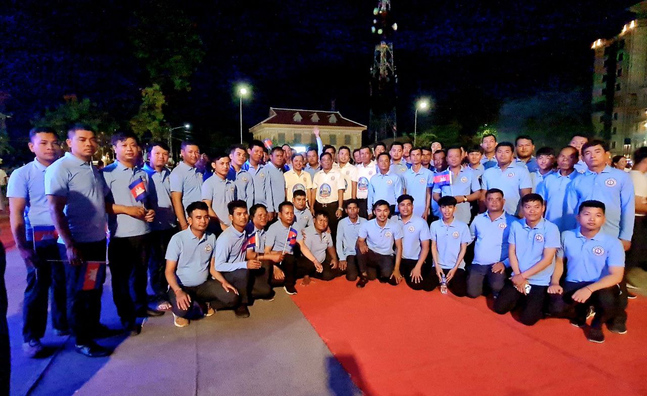 បាត់ដំបងពេលរាត្រីដ៏រីករាយក្នុងថ្ងៃបើកការដ្ឋានសាងសង់ព្រែកជីកហ្វូណនតេជោ