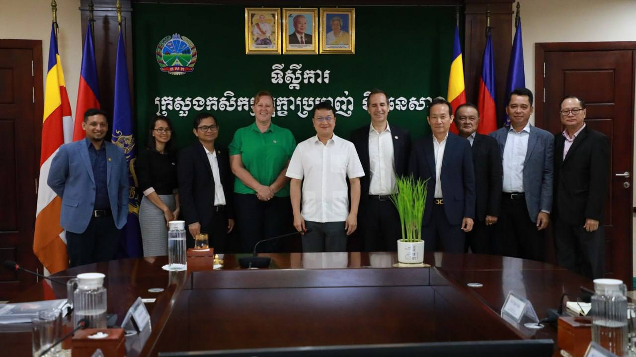 រដ្ឋមន្រ្តីក្រសួងកសិកម្ម ពិភាក្សាការងារអំពីគម្រោងជីវម៉ាសជាមួយមន្រ្តីអង្គការស្បៀង និងកសិកម្មនៃសហប្រជាជាតិ