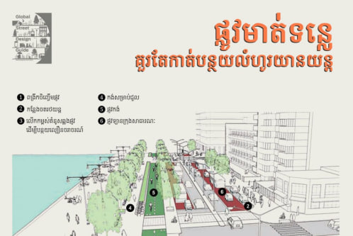 ផ្លូវមាត់ទន្លេគួរតែផ្តល់អទិភាពលើការដើរ