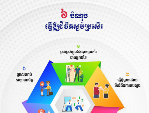 ៦ ចំណុចធ្វើឱ្យជីវិតស្ងប់ប្រសើរ