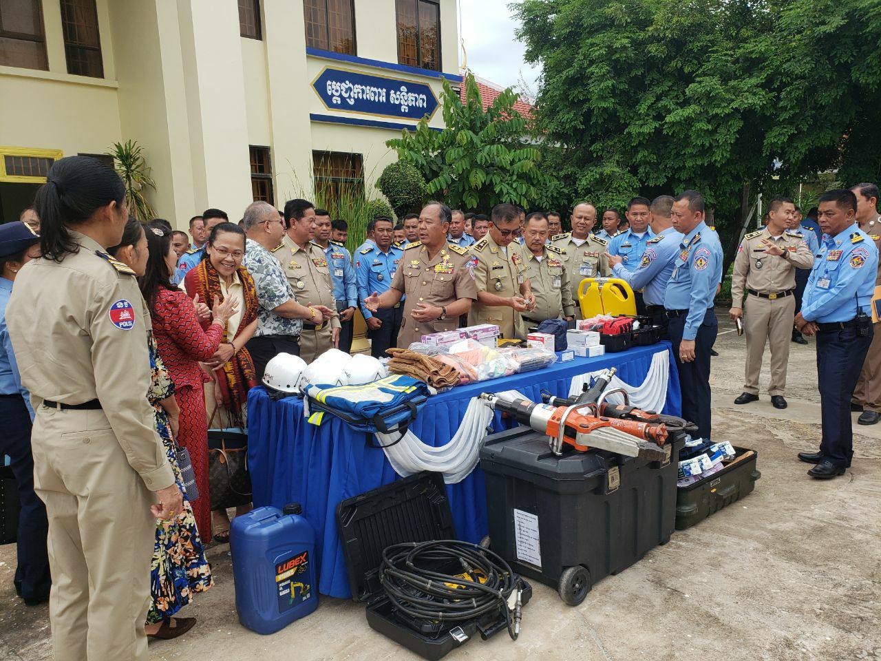 វគ្គបំប៉នជំនាញស្តីពីបច្ចេកទេសសង្គ្រោះជីវិតជនរងគ្រោះ ដោយ​គ្រោះថ្នាក់​ចរាចរណ៍ ដល់មន្ត្រីនគរបាលខេត្តបន្ទាយមានជ័យ