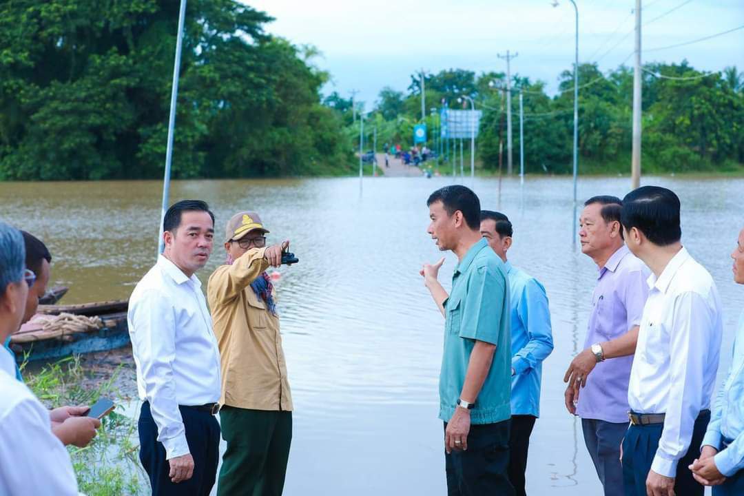 អភិបាលខេត្តកំពង់ចាម ណែនាំអាជ្ញាធរមូលដ្ឋាន​ឱ្យយកចិត្តទុក​ដាក់​ដល់សុវត្ថិភាពប្រជាពលរដ្ឋ ខណៈពេលទឹកជំនន់កំពុង​បន្តហក់ឡើង