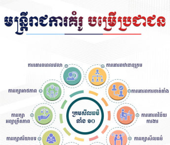 ក្រមសីលធម៌ ទាំង ១០ នៃមន្រ្តីរាជការគំរូ បម្រើប្រជាជន