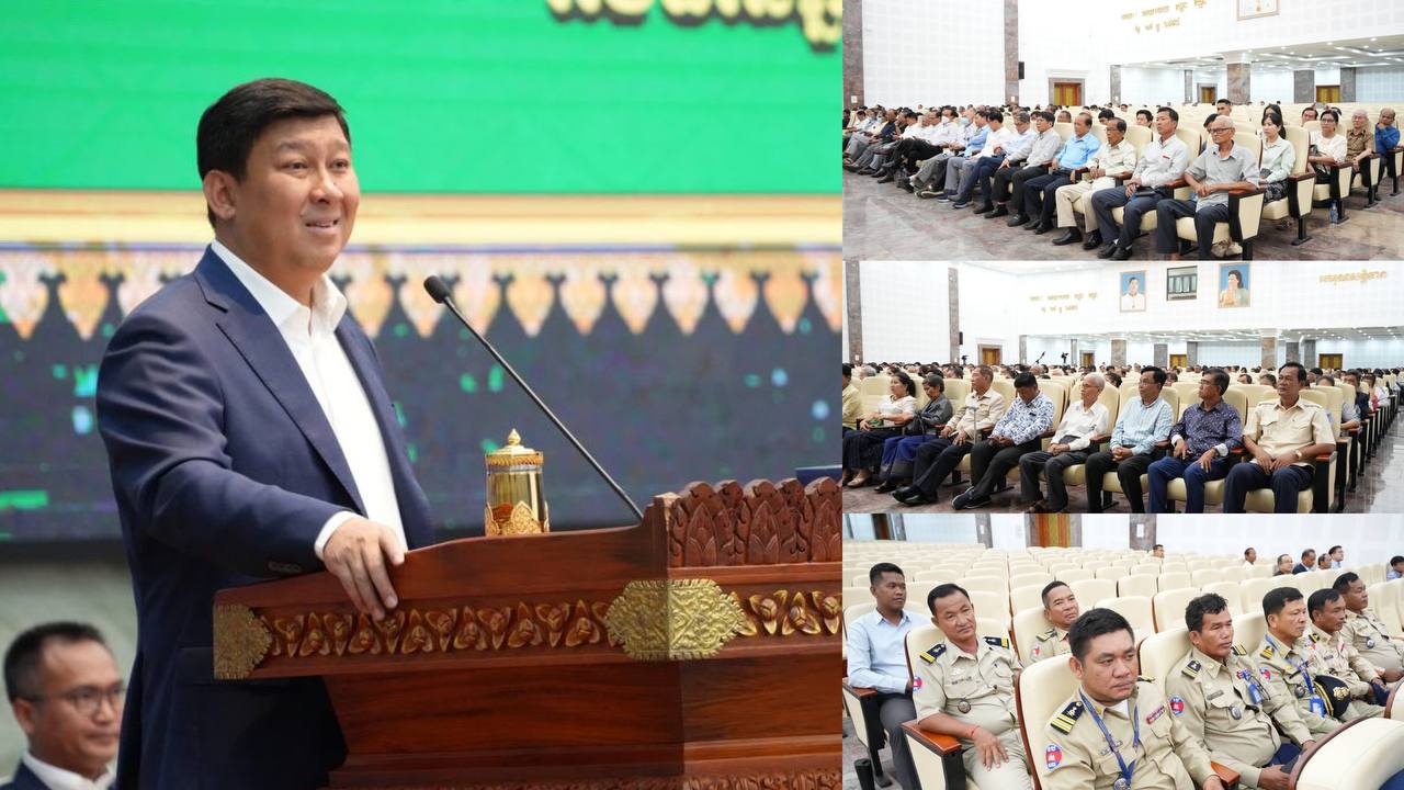 ឯកឧត្តមឧបនាយករដ្ឋមន្ត្រី សាយ សំអាល់ សំណេះសំណាលជាមួយនិវត្តន៍ជន និងមន្ត្រីដែលបម្រើការងារនៅទីស្ដីការក្រសួង ក្នុងឱកាសពិធីបុណ្យកាន់បិណ្ឌ-ភ្ជុំបិណ្ឌ