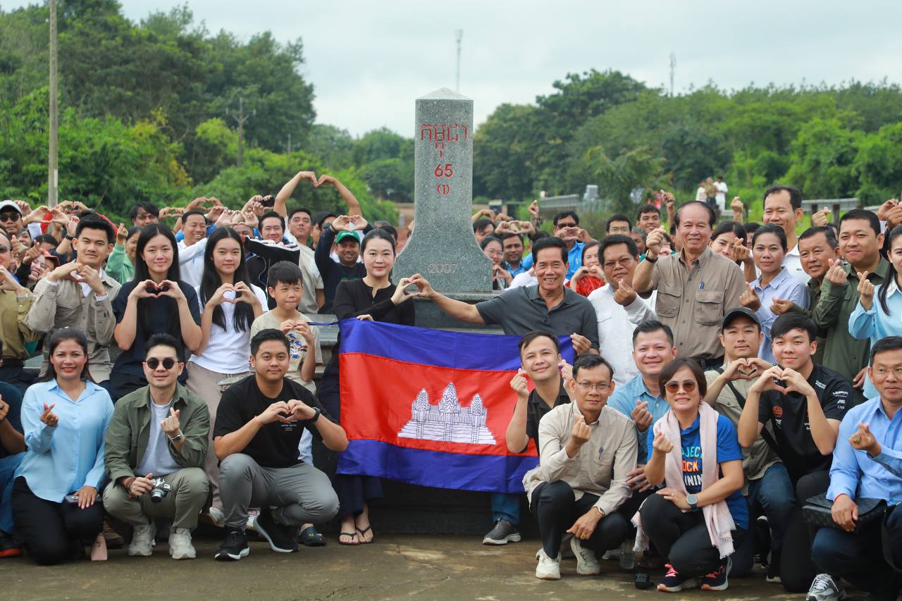 ឯកឧត្ដម ឃួង ស្រេង ៖ មានបង្គោលព្រំដែន បានន័យថា ប្រទេសមានប្លង់រឹង ដូច្នេះប្រទេសជិតខាងមិនអាចរំលោភបានទេ