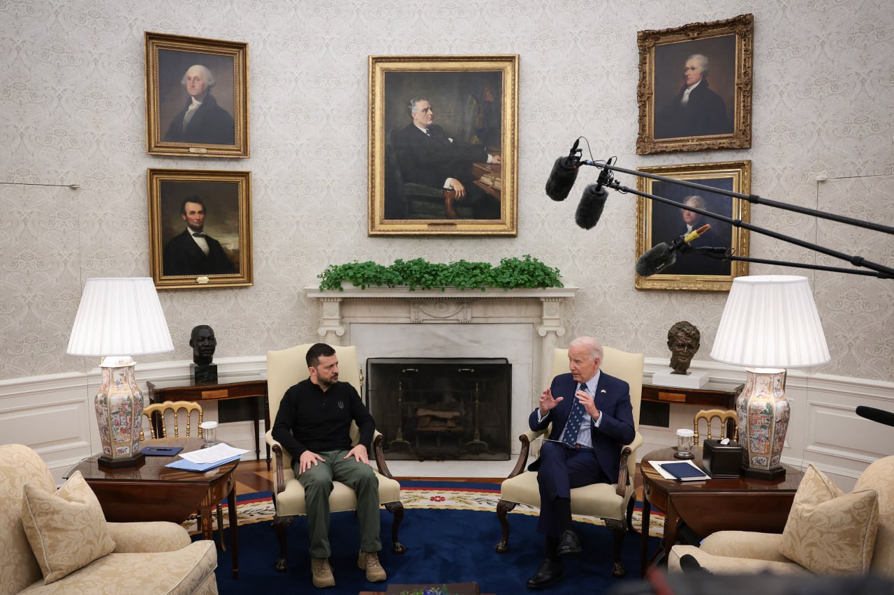 Biden ជួប Zelensky ជជែកពីការបន្តជួយអ៊ុយក្រែនឈ្នះសង្គ្រាម