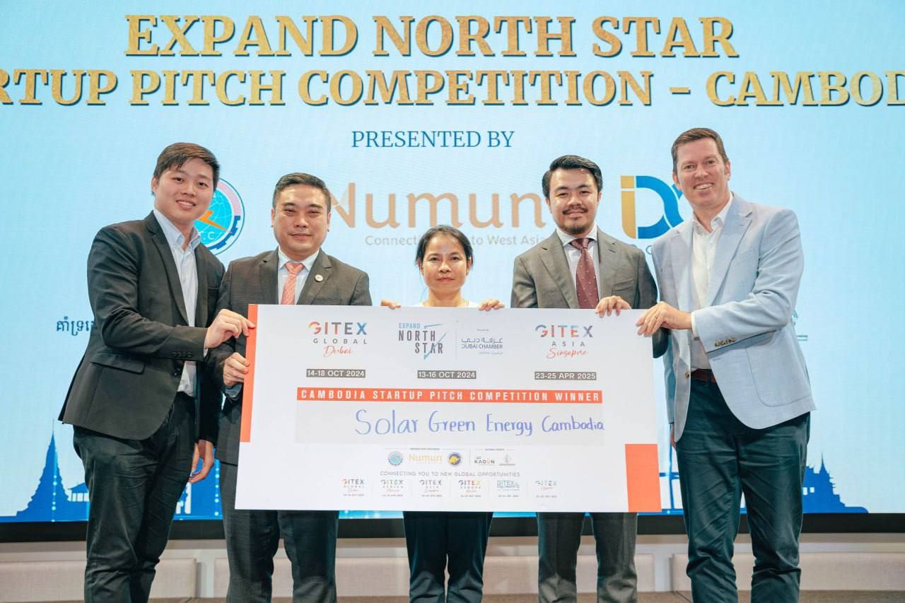 កម្មវិធី Expand North Star Startup Pitch Competition-Cambodia បាន​រកឃើញធុរកិច្ចថ្មីឌីជីថលជ័យលាភី ដើម្បីទៅចូលរួមប្រកួតក្នុងកម្មវិធី Expand North Star 2024 នៅទីក្រុងឌូបៃ
