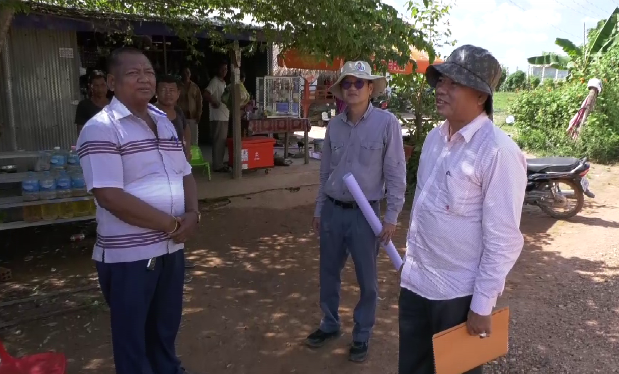 ផ្លូវល្បាយក្រួសប្រាំបីខ្សែនៅខេត្តសៀមរាប បានទទួលការវាយតម្លៃពីគណៈកម្មការអន្តរក្រសួង