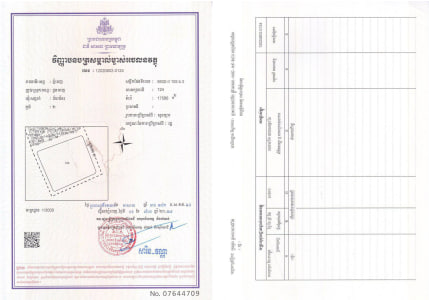 សួនច្បារព្រះមេរុ ស្ថិតក្នុងភូមិ២ សង្កាត់ជ័យជំនះ ខណ្ឌដូនពេញ រាជធានីភ្នំពេញ មានទំហំ ១៧ ៥៨៦ ម៉ែត្រការ៉េ ត្រូវបានចុះបញ្ជីជាដីរដ្ឋ
