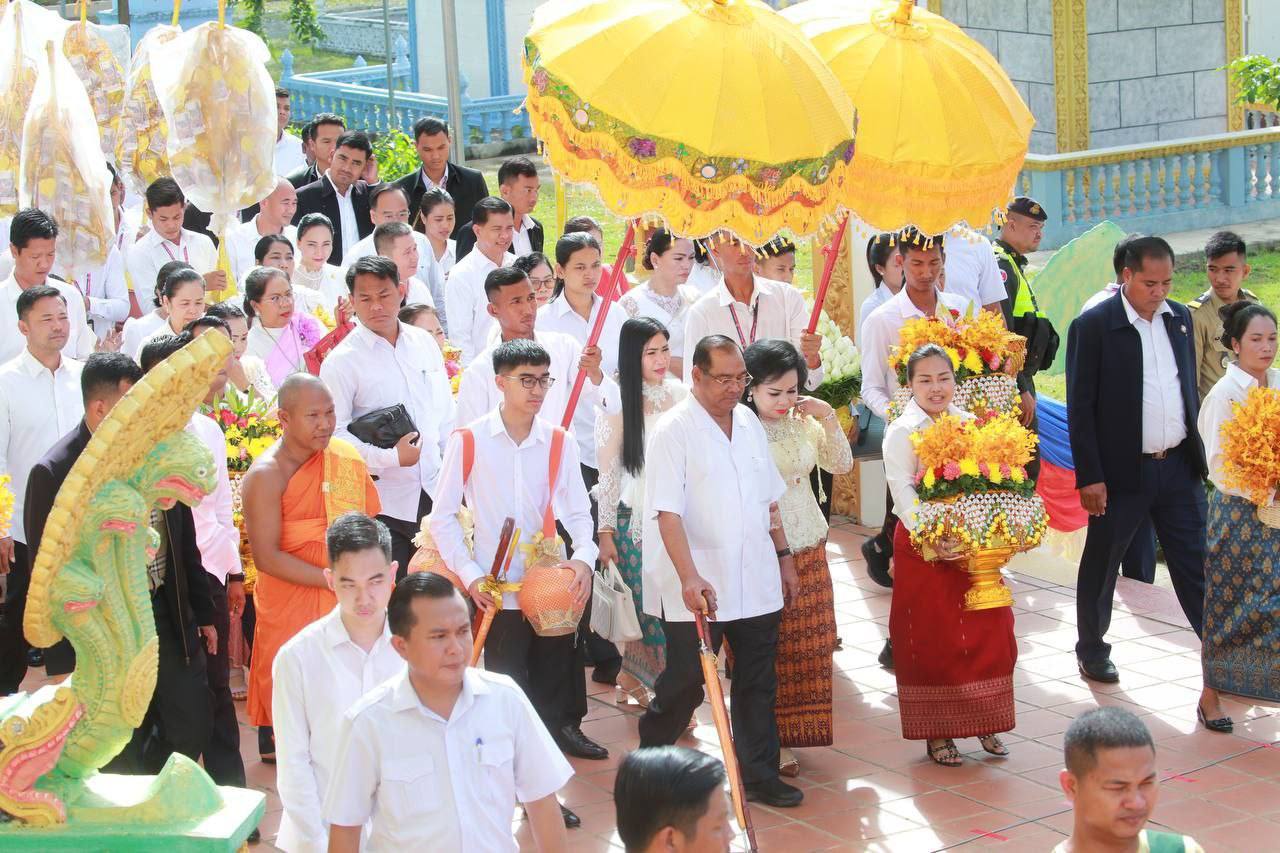 កឋិននៅវត្តត្រពាំងវែង ទទួលបានបច្ច័យសង្កត់ត្រៃ ចំនួន ១១៩លានរៀល