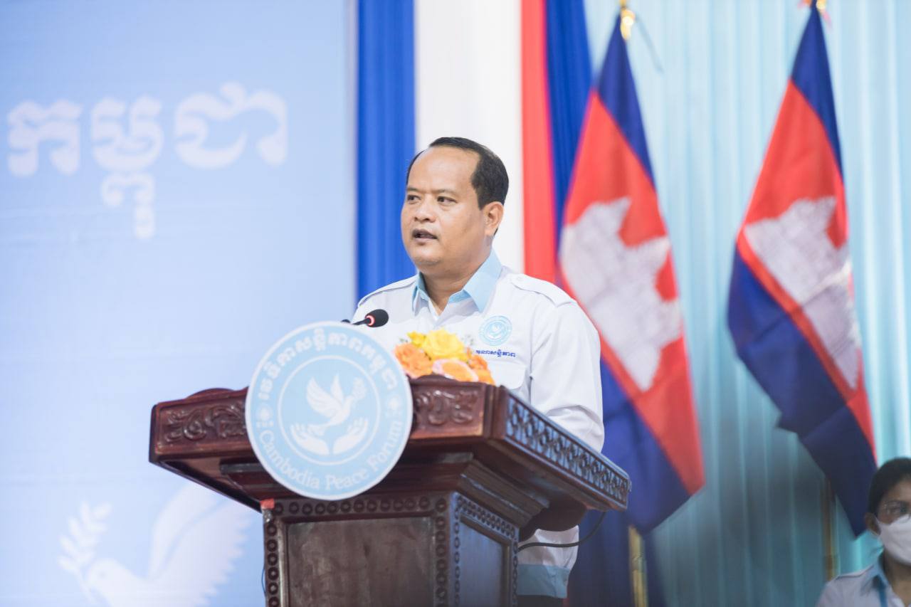 ប្រធានក្រុមប្រឹក្សាភិបាលវេទិកាសន្តិភាពកម្ពុជា គាំទ្រការបង្កើតច្បាប់ដាក់ក្រុមជ្រុលនិយមក្រៅប្រទេសជា «ក្រុមភេរវកម្ម»