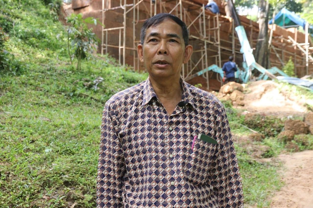 គម្រោងថែទាំ និង ជួសជុល កំពែងក្រុងអង្គរធំប្រវែង២៥ម៉ែត្រ នឹងបញ្ចប់​នាចុង​ឆ្នាំ២០២៤