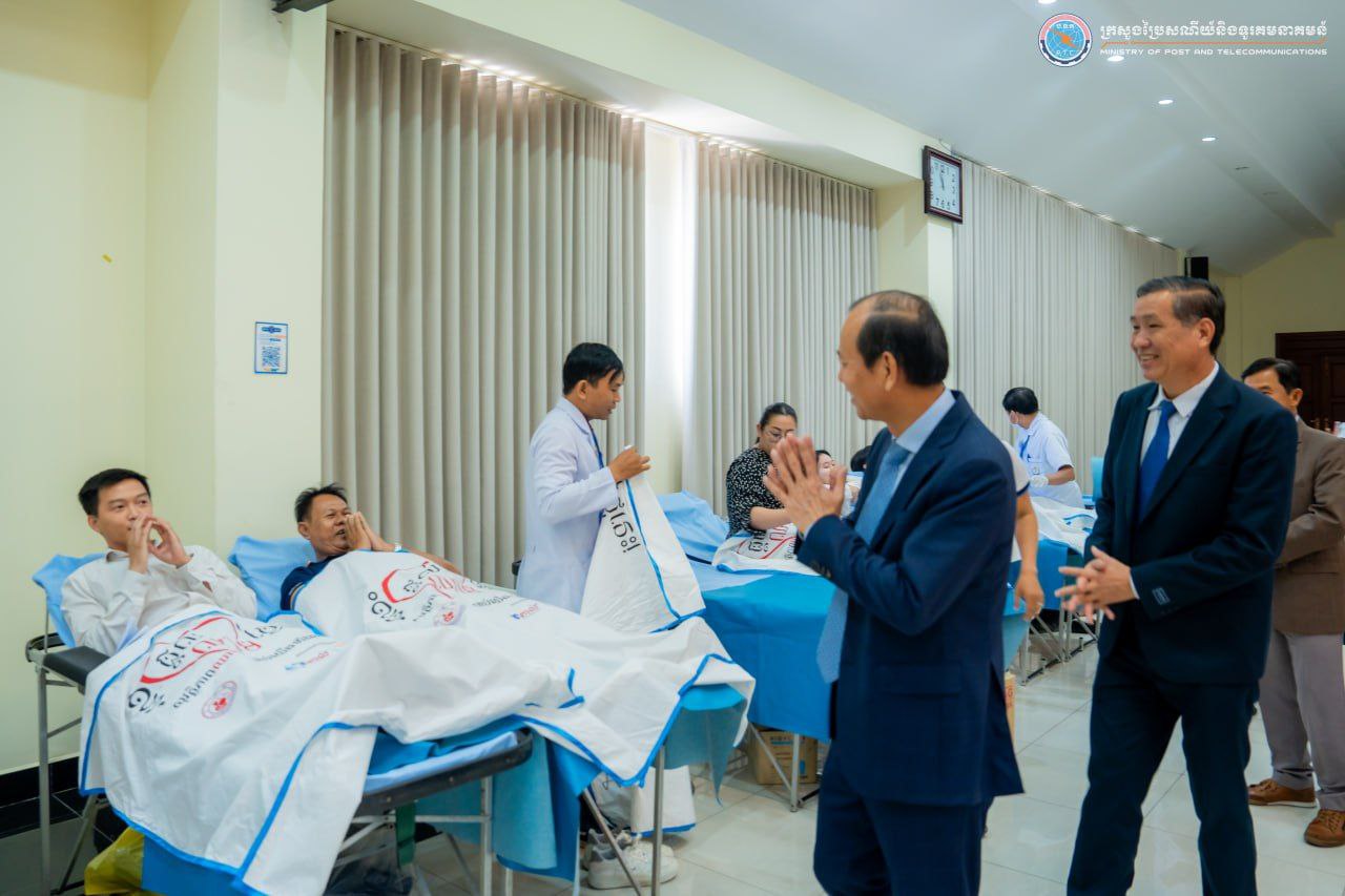ឯកឧត្តម រដ្ឋមន្ត្រី ជា វ៉ាន់ដេត ៖ ការផ្តល់ឈាម គឺជាការរួមចំណែកយ៉ាងសំខាន់ក្នុងការជួយសង្គ្រោះជីវិតនិងបញ្ចូលក្នុងគុណសម្បត្តិវិជ្ជាជីវៈមន្ត្រីរាជការ