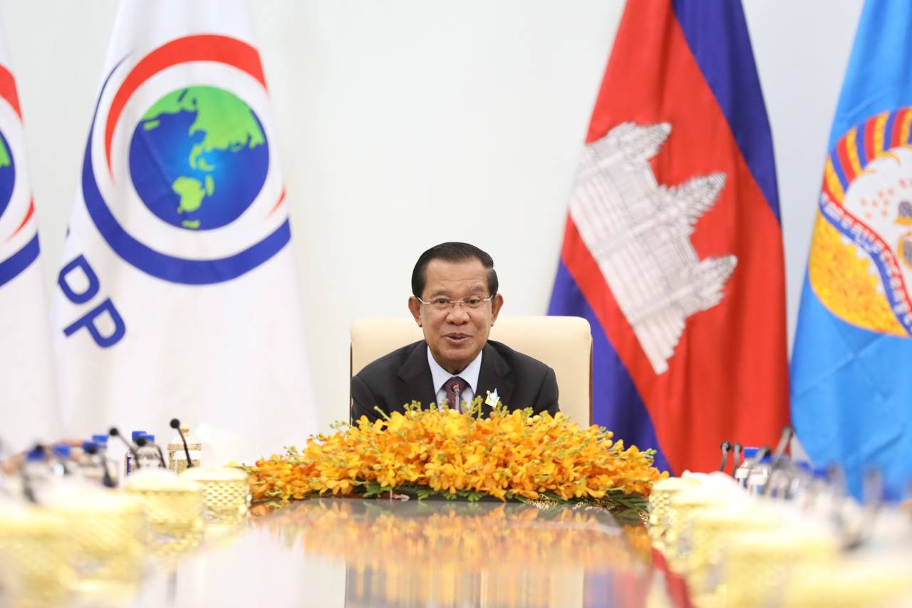 សម្តេចតេជោ ហ៊ុន សែន និងសម្ដេចធិបតី ហ៊ុន ម៉ាណែត ទទួលជួបសម្ដែងការគួរសម ជាមួយគណៈប្រតិភូ ICAPP