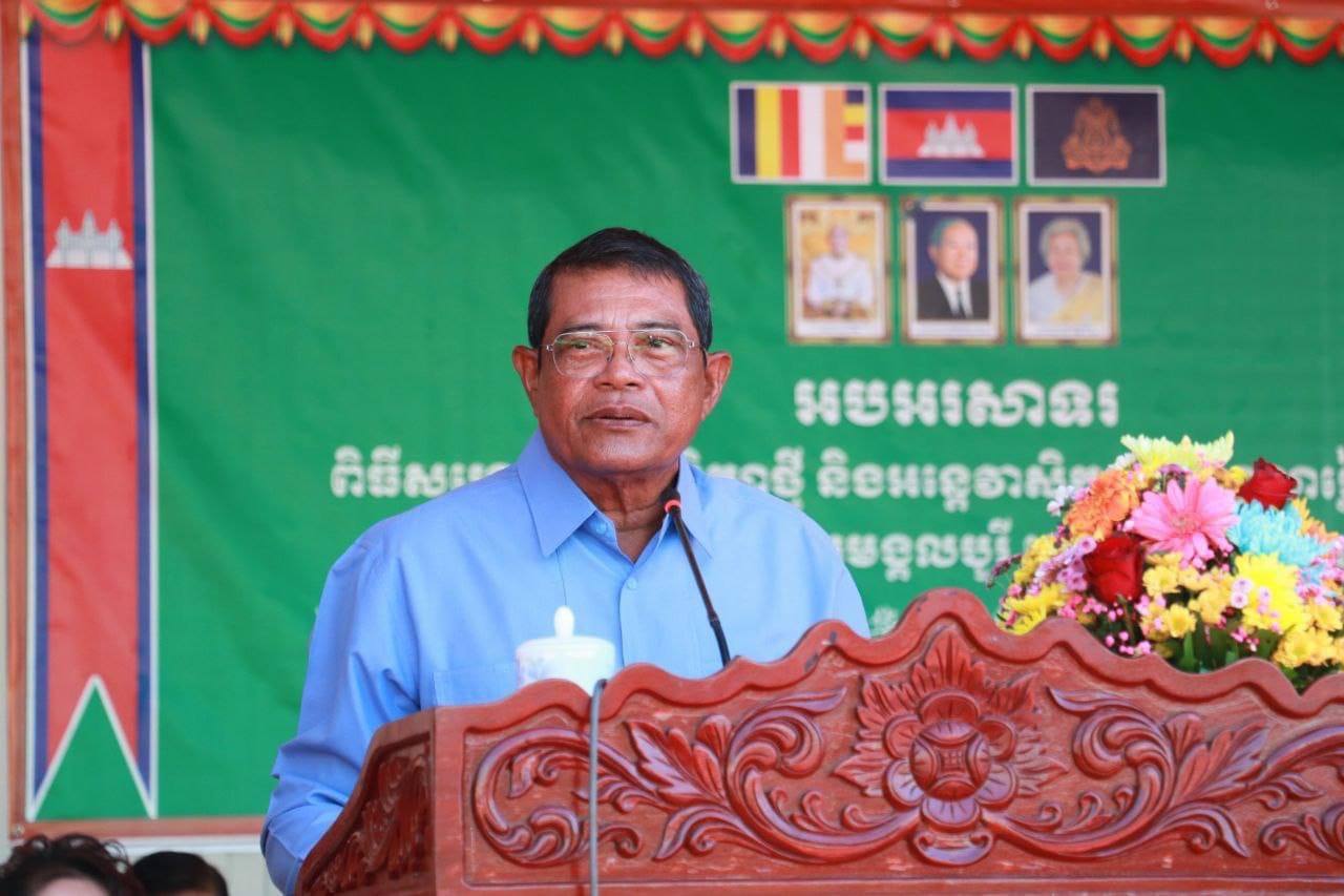 ពិធីសម្ពោធអគារសិក្សាថ្មី និងអន្តេវាសិកដ្ឋាន សាលារៀន ចុង វ៉ា ខេត្ត​បន្ទាយមានជ័យ