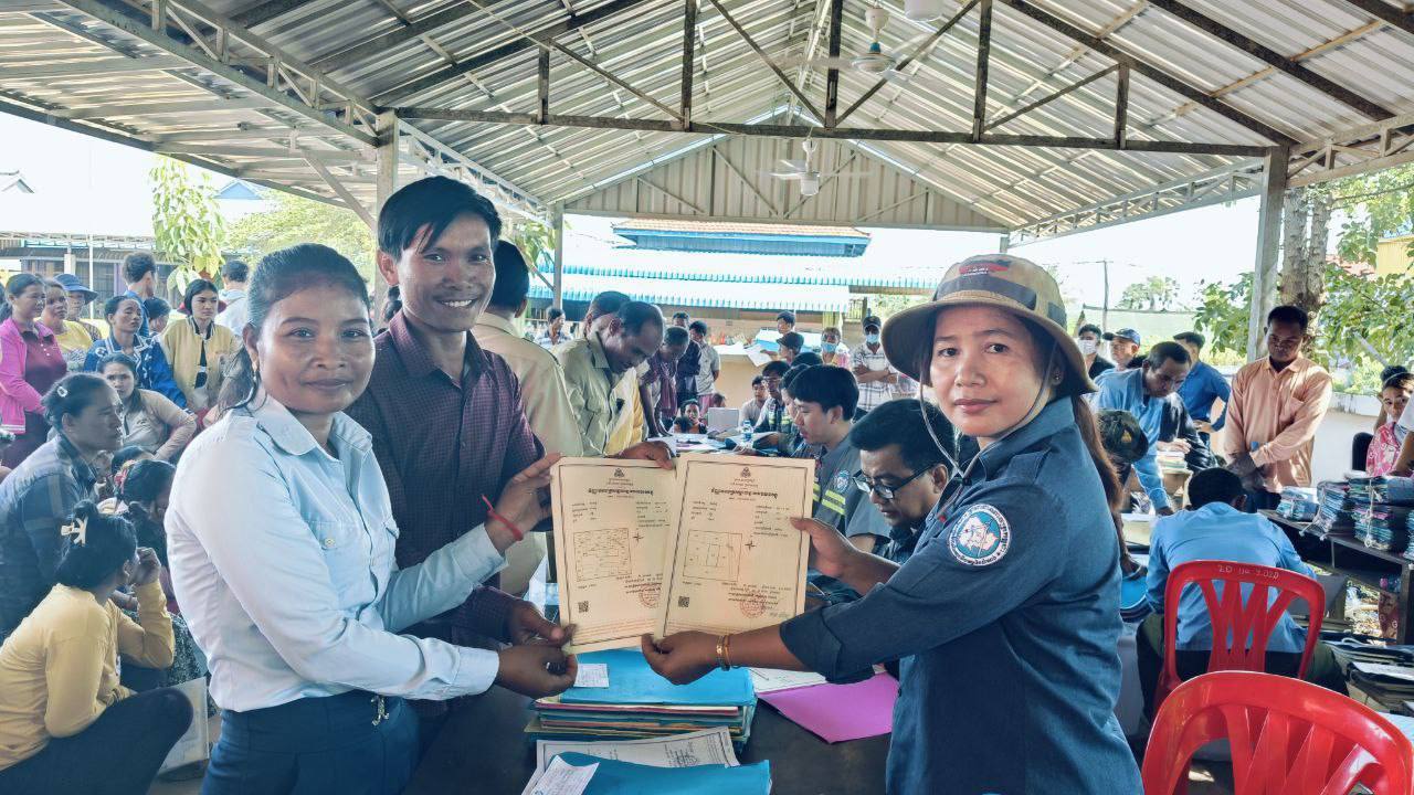 មកទល់បច្ចុប្បន្ន មន្ទីរ ដ.ន.ស.ស. រាជធានីភ្នំពេញសម្រេចបាននូវការវាស់វែងដីធ្លី