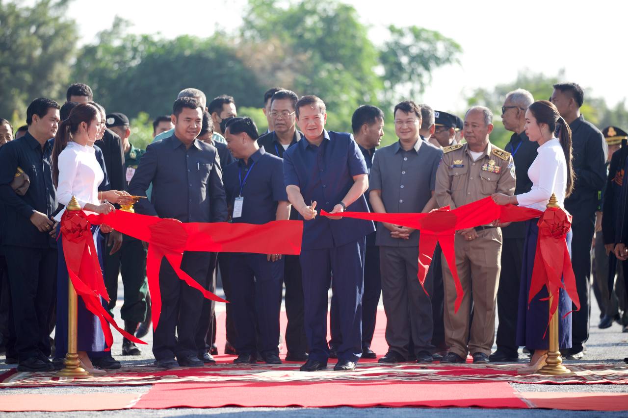 សម្តេចបវរធិបតី ហ៊ុន ម៉ាណែត អញ្ជើញសម្ពោធសមិទ្ធផលនានា នៅតំបន់​អភិវឌ្ឍន៍បឹងជង្រុកតេជោឈ្នះឈ្នះ
