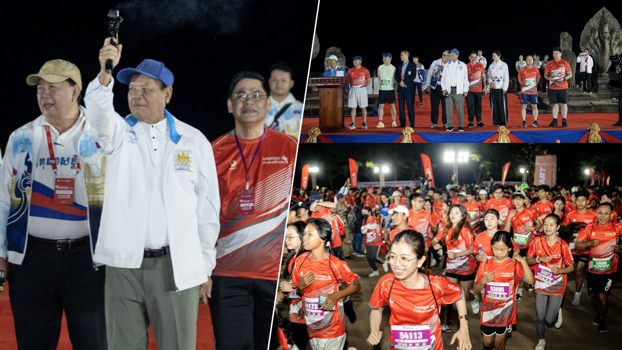ព្រឹត្តិការណ៍រត់ប្រណាំងម៉ារ៉ាតុងអន្តរជាតិឥណ្ឌូចិននៅសៀមរាប ក្រៅពីជំរុញទេសចរណ៍ ក៏ជាការផ្តល់ឱ្យកាសជម្រើសជាតិបានព្រឹងសមត្ថភាព