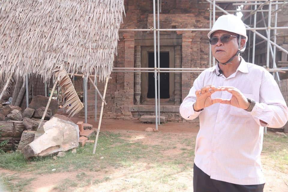 ចុងឆ្នាំ២០២៤នេះ អាជ្ញាធរជាតិអប្សរា នឹងបញ្ចប់ការងារជួសជុលប្រាសាទឥដ្ឋ ជ្រុងឦសាននៃប្រាសាទភ្នំក្រោម