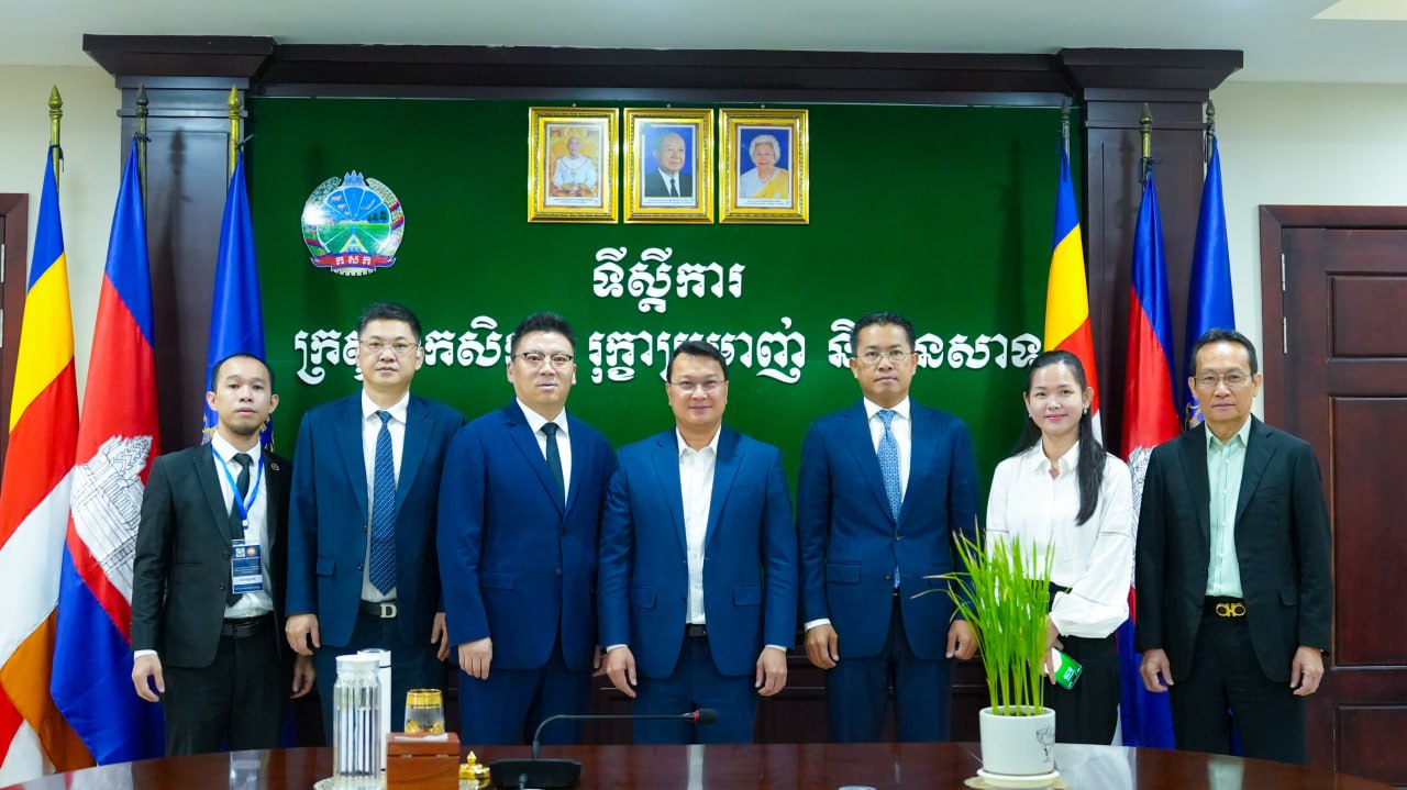 រដ្ឋមន្ត្រីក្រសួងកសិកម្ម ស្វាគមន៍ចំពោះក្រុមហ៊ុនដែលមានគោលបំណងវិនិយោគធាតុចូលកសិកម្មពីប្រទេសឡាវមកប្រទេសកម្ពុជា