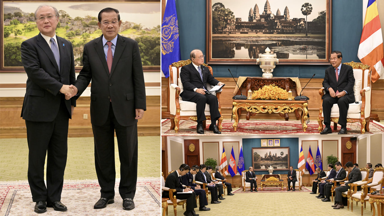 សម្តេចតេជោ ហ៊ុន សែន លើកទឹកចិត្តឱ្យមានការ សន្ទានារវាងជប៉ុន និងចិន លើការវិវឌ្ឍស្ថានភាព នៅក្នុងតំបន់