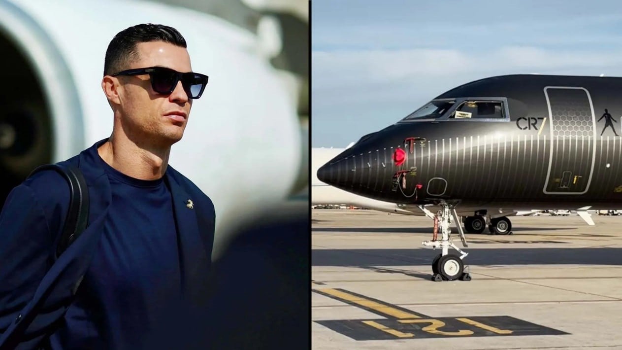 Cristiano Ronaldo សម្ងែងយន្តហោះឯកជនលឿនបំផុតក្នុងលោកតម្លៃ ៧៣លានដុល្លារ