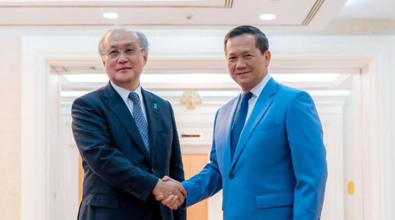 ទីប្រឹក្សាសន្តិសុខជាតិជប៉ុនវាយតម្លៃខ្ពស់ចំពោះភាពរីកចម្រើននៃទំនាក់ទំង និងកិច្ចសហប្រតិបត្តិការជប៉ុន-កម្ពុជា
