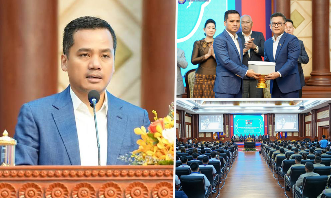 ឯកឧត្តមអភិស​ន្តិបណ្ឌិត ស សុខា កោតសរសើរឆន្ទៈ និងការលះ​បង់​កម្លាំង​កាយចិត្តរបស់ថ្នាក់ដឹកនាំ និង គ្រូបង្វឹក ក្នុងការរៀបចំផែនការ​យុទ្ធសាស្ត្រ ដើម្បីអភិវឌ្ឍកីឡាករ កីឡាការិនី