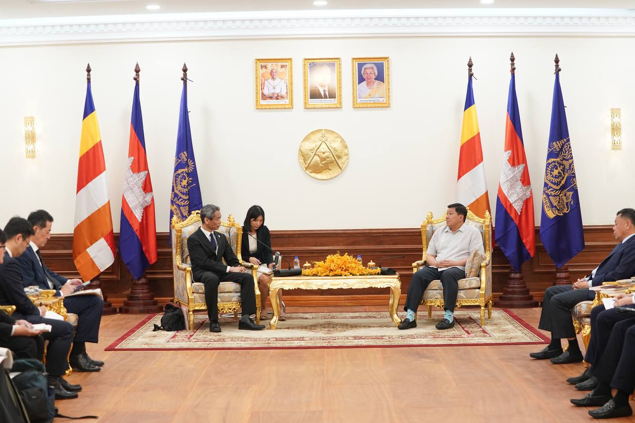ថ្នាក់ដឹកនាំក្រសួងរៀបចំដែនដី នគរូបនីយកម្ម និងសំណង់ វាយតម្លៃខ្ពស់អំពីកិច្ចសហប្រតិបត្តិការរវាងកម្ពុជា និងជប៉ុន