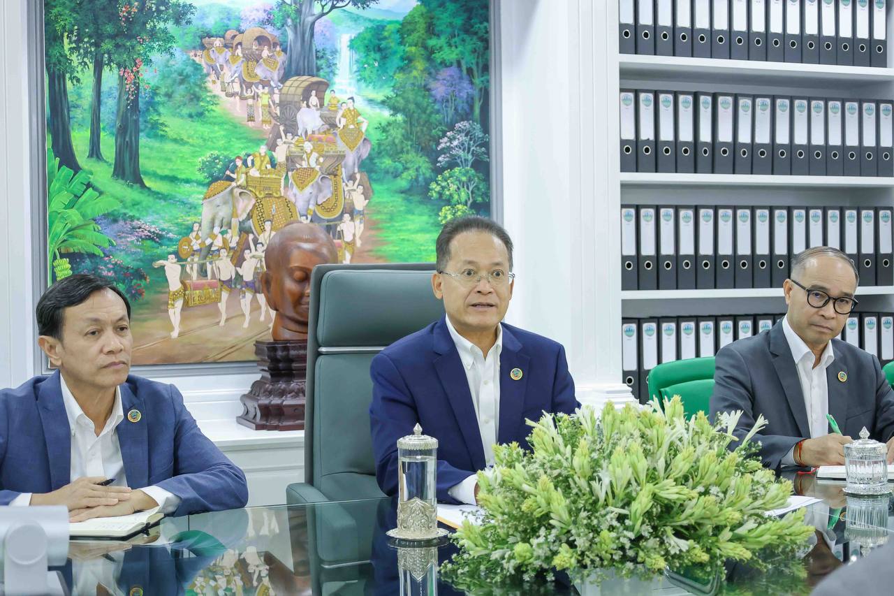 រដ្ឋមន្រ្តីបរិស្ថាន ស្វាគមន៍ក្រុមហ៊ុន អាដាតា តិចណូឡូជី ដែល ចាប់អារម្មណ៍ការវិនិយោគបៃតង