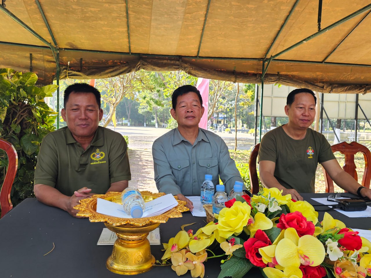 តំបន់ប្រតិបត្តិការសឹករងកណ្តាល រៀបចំការប្រកួតបាល់ទះ និងប៉េតង់ អបអរសាទរជ័យជម្នះ ៧មករា