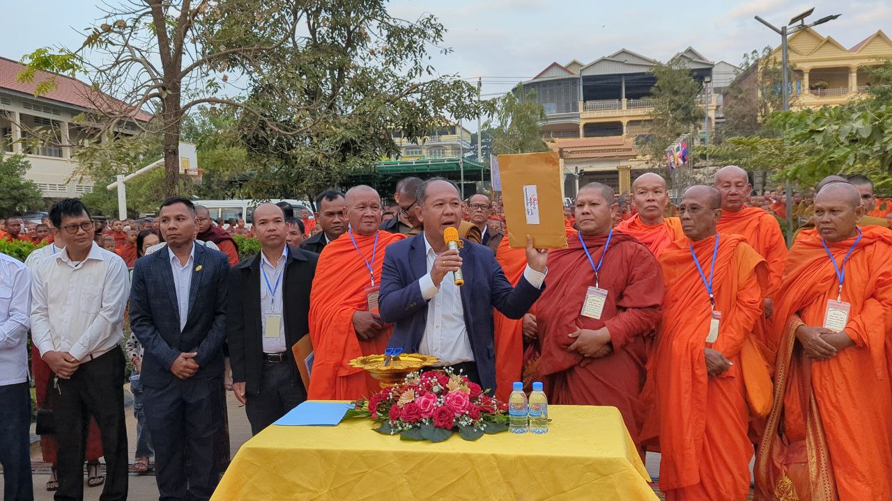 អភិបាលខេត្ត៖ព្រះពុទ្ធសាសនា ចូលរួមយ៉ាងសកម្ម ក្នុងការអប់រំប្រជាពលរដ្ឋឱ្យសាងអំពើល្អ
