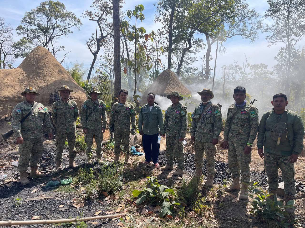 ឡធ្យូងចំនួន ៤ ត្រូវបានកម្ទេច និង រុះរើខ្ទមចំនួន ២ខ្ទម នៅខេត្តមណ្ឌលគិរី ដែលជាផ្នែកមួយនៃការបំផ្លាញព្រៃឈើ