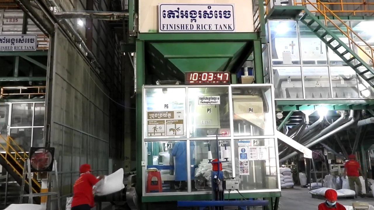 រោងម៉ាស៊ីនកិនស្រូវ ឡាយ សែ ស្រុកថ្មគោល នៅតែបន្តប្រមូលទិញស្រូវចន្លោះពី១ ៥០០តោនទៅ១ ៨០០ តោនក្នុង មួយថ្ងៃ