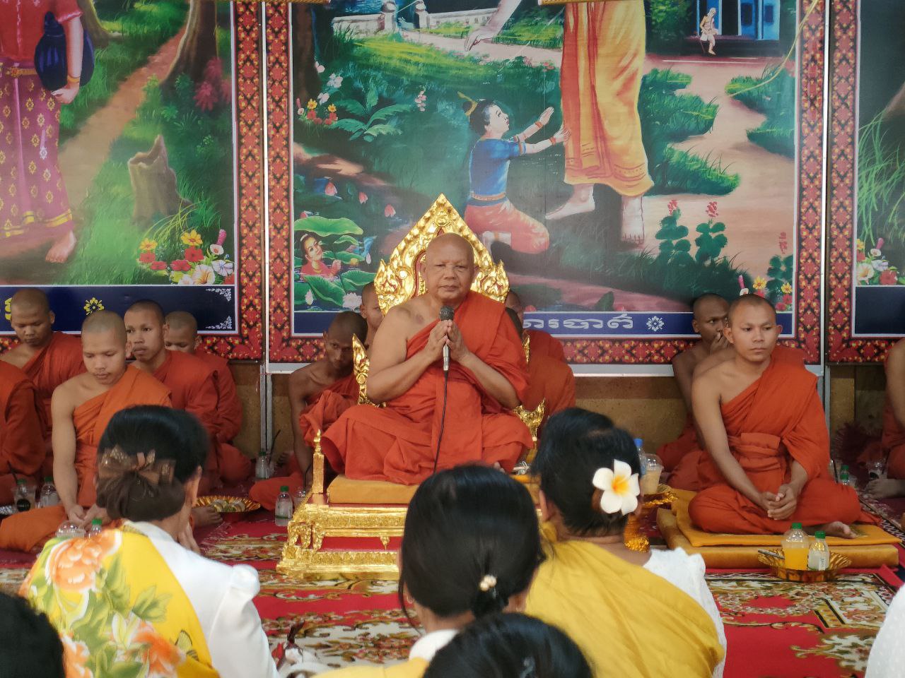 បុណ្យទេសនាមហាវេស្សន្តរជាតក នៅវត្តព្រះព្រហ្មរ័ត្ន