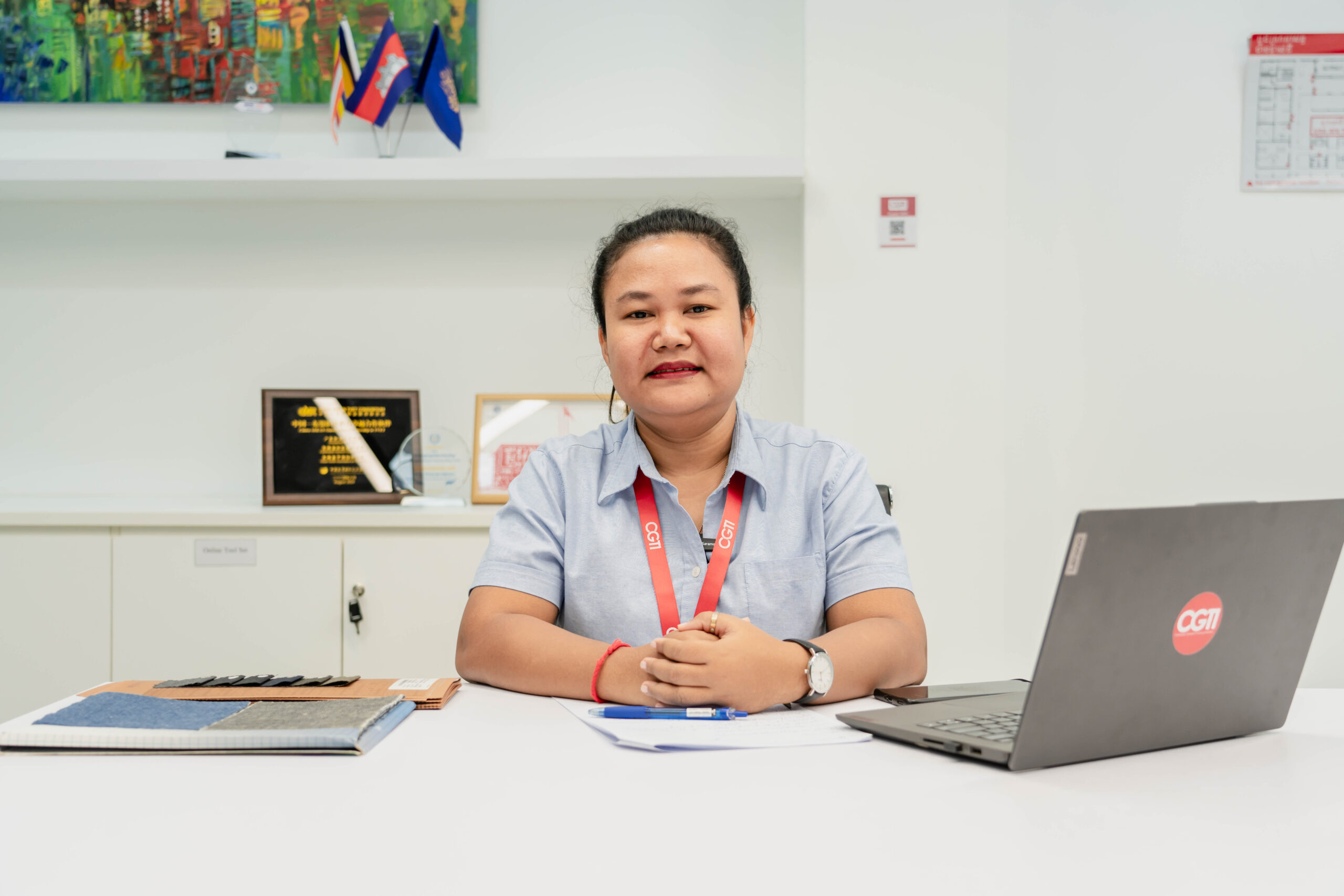 «បញ្ជរសេវាសាធារណៈចល័តរបស់ក្រសួងការងារ» កំពុងបំពេញតម្រូវការអំពីឱកាសការងារ និងជំនាញសិក្សា ដល់សិស្ស និស្សិត នៃវិទ្យាស្ថានបណ្តុះបណ្តាលវិស័យកាត់ដេរនៅកម្ពុជា(CGTI)