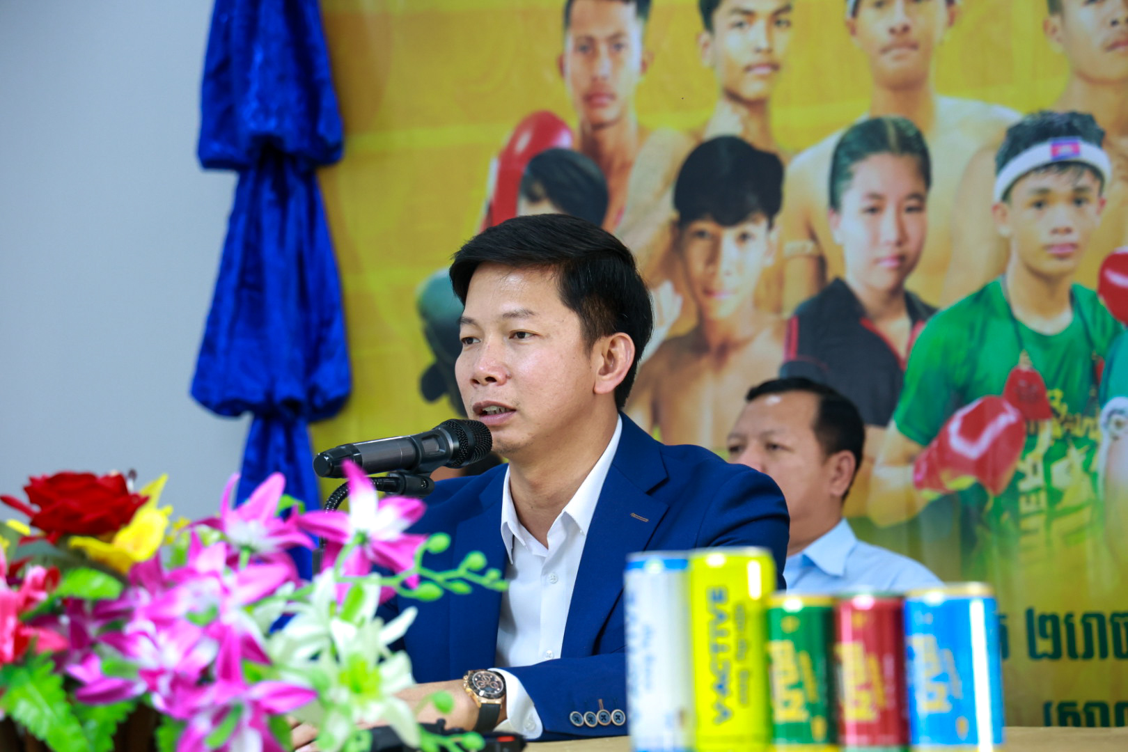 ឯកឧត្តម ខូវ ឆាយ ៖ ប្រកួតកីឡាប្រដាល់គុនខ្មែរ ជើងឯកថ្នាក់ជាតិ ជាការផលិតធនធានថ្នាលយុវជន យុវនារី អាយុក្រោម ១៨ឆ្នាំ