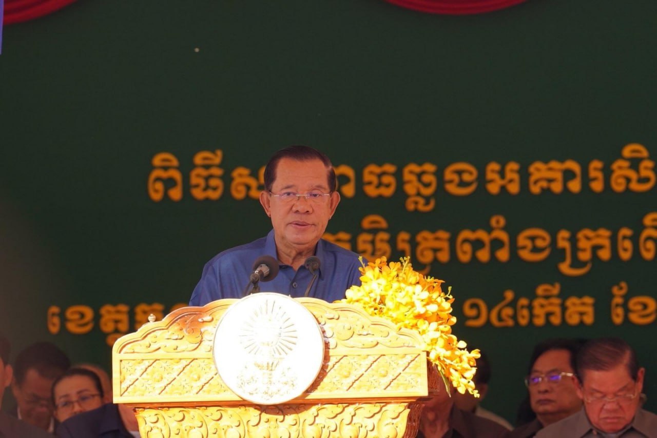 សម្តេចតេជោ ហ៊ុន សែន ទម្លាយរឿងផែនការធ្វើឃាតសម្ដេចដោយវាយប្រហារតាមដ្រូនចូលភូមិគ្រឹះនៅក្រុងតាខ្មៅ