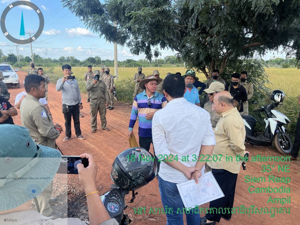 អាជ្ញាធរជាតិអប្សរាច្រានចោល ពីបណ្ដាញសង្គមហ្វេសប៊ុក ដែលផ្សាយថា បានរំលោភលើដីឯកជនរបស់ប្រជាពលរដ្ឋ