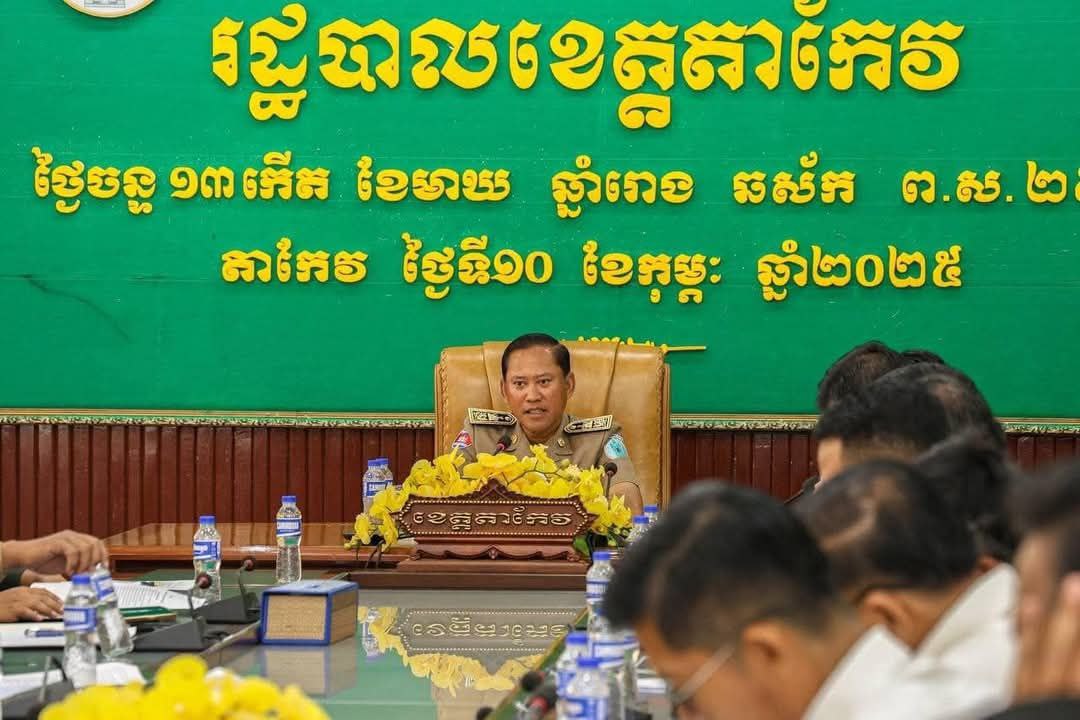 រដ្ឋបាលខេត្តមានផែនការសង់ប្រាសាទតម្លៃជាង២លានដុល្លារ នៅកណ្ដាលផ្ទៃបឹងតាកែវ