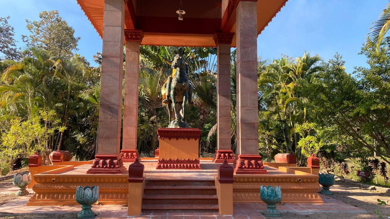 អាជ្ញាធរជាតិព្រះវិហារ បញ្ចប់ការជួសជុល ស្តូបលោកតាឌី នៅសារមន្ទីរ​ធម្មជាតិសកលសម្តេចតេជោ ហ៊ុន សែន ព្រះវិហារ