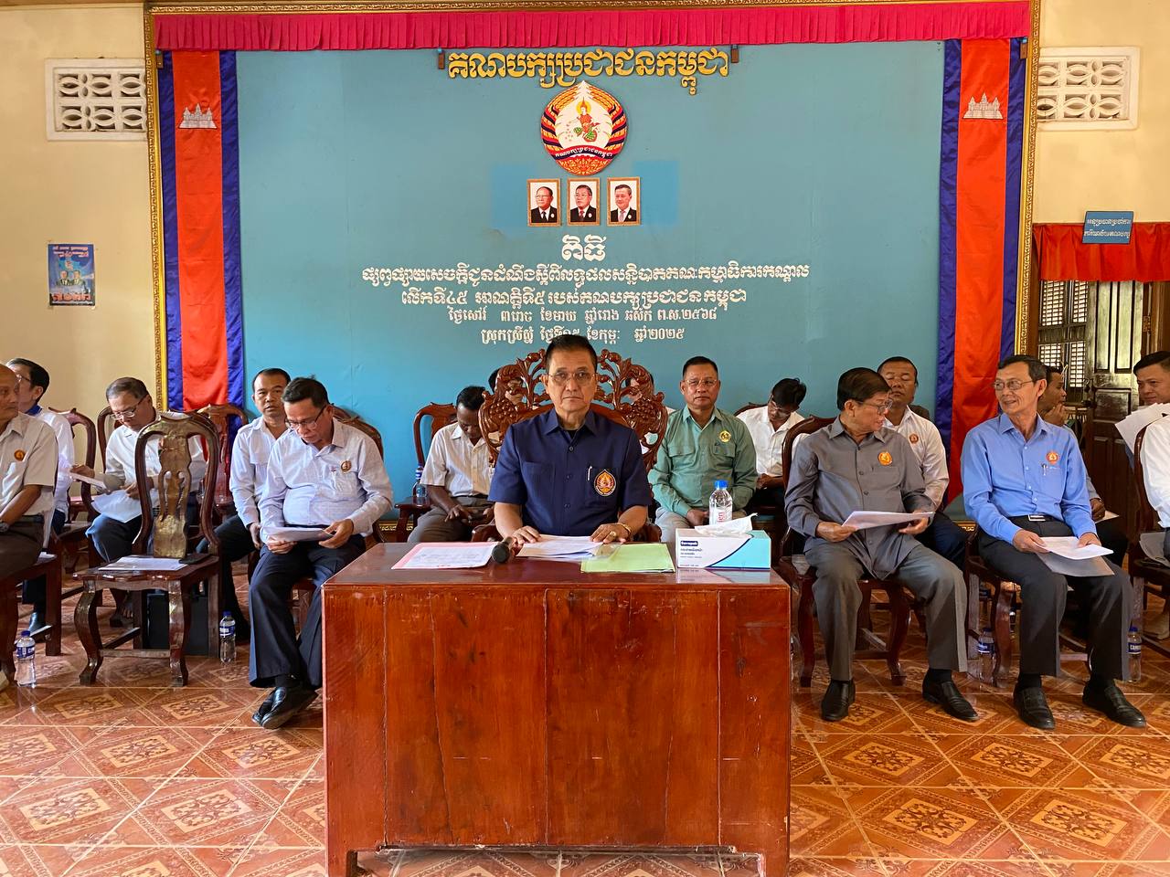 ឯកឧត្តម លន់ សុធី ផ្សព្វផ្សាយលទ្ធផលមហាសន្និបាត គណៈ​កម្មា​ធិការកណ្តាល លើកទី៤៥ របស់គណបក្សប្រជាជន​កម្ពុជា នៅស្រុកស្រីស្នំ