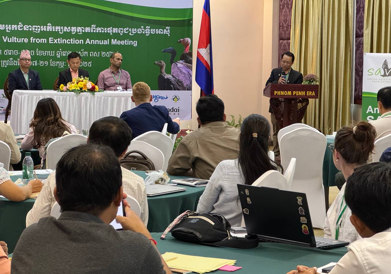 អ្នកជំនាញផ្នែកអភិរក្សសត្វត្មាតប្រចាំទ្វីបអាស៊ី វាយតម្លៃថា វត្តមានសត្វត្មាតនៅកម្ពុជា ឆ្លុះបញ្ចាំងពីកិច្ចការពារ និងអភិរក្សបានយ៉ាងគាប់ប្រសើរ