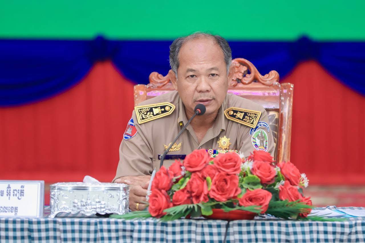 អភិបាលខេត្តបន្ទាយមានជ័យជំរុញដល់កម្លាំងឈរជើងតាមបន្ទាត់ព្រំដែន ត្រូវបន្តយកចិត្តទុកដាក់លើកិច្ចការសំខាន់ៗមួយចំនួន