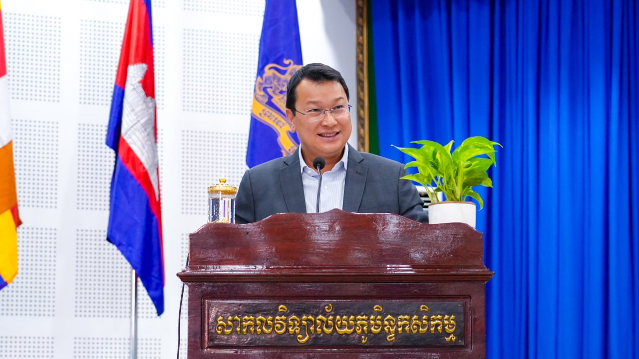ឯកឧត្តម ឌិត ទីណា ៖ ធនធានមនុស្ស គឺជាតម្រូវការចាំបាច់ ក្នុងវិស័យកសិកម្ម