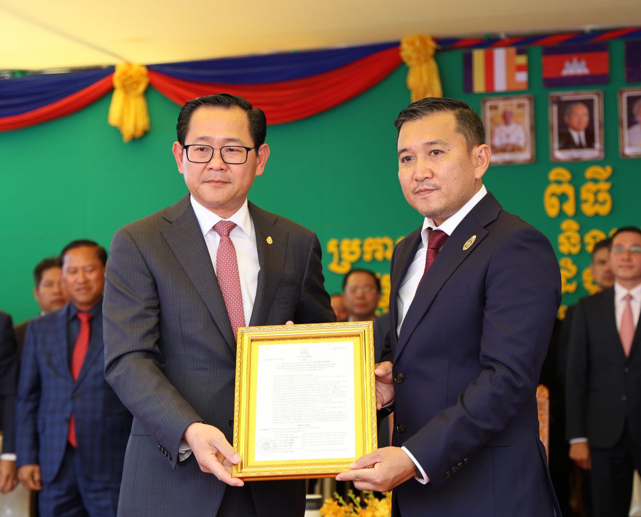 ប្រកាសចូលកាន់តំណែងប្រធានសាលាដំបូងខេត្តតាកែវថ្មី