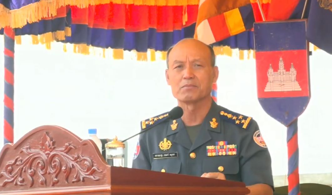 បើកការដ្ឋានសាងសង់បញ្ជាការដ្ឋានកងរាជអាវុធហត្ថខេត្តកំពតតម្លៃ ២ ៦០០លានរៀល